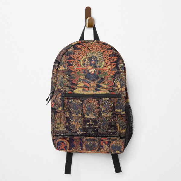 Item preview, Mandala 212 Mahakala Buddhist Protector Panjarnata 1800s designed and sold by GuyBlank.