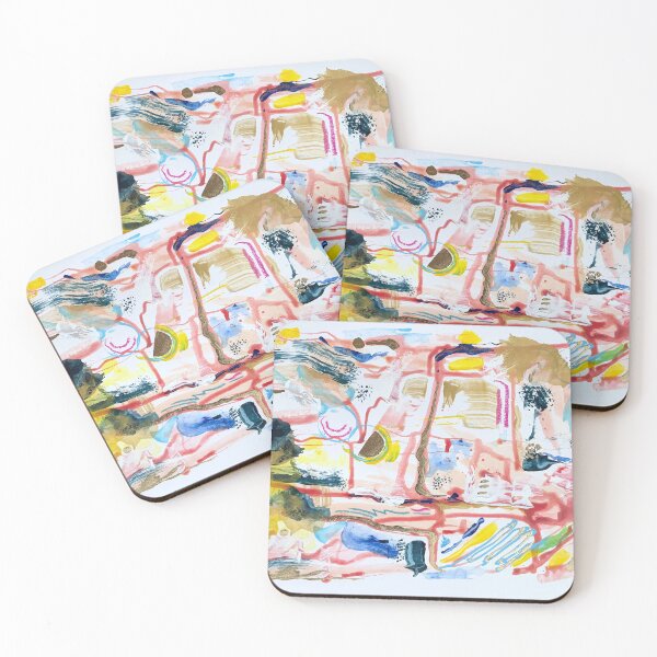 Item preview, Artwork, SUMMER, abstract art designed and sold by GinColorist.