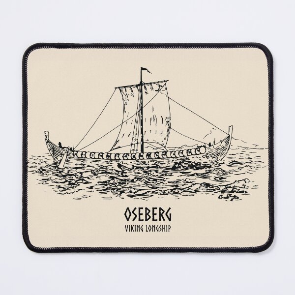 Item preview, Oseberg Viking Longship designed and sold by Lakeric Cityscapes.