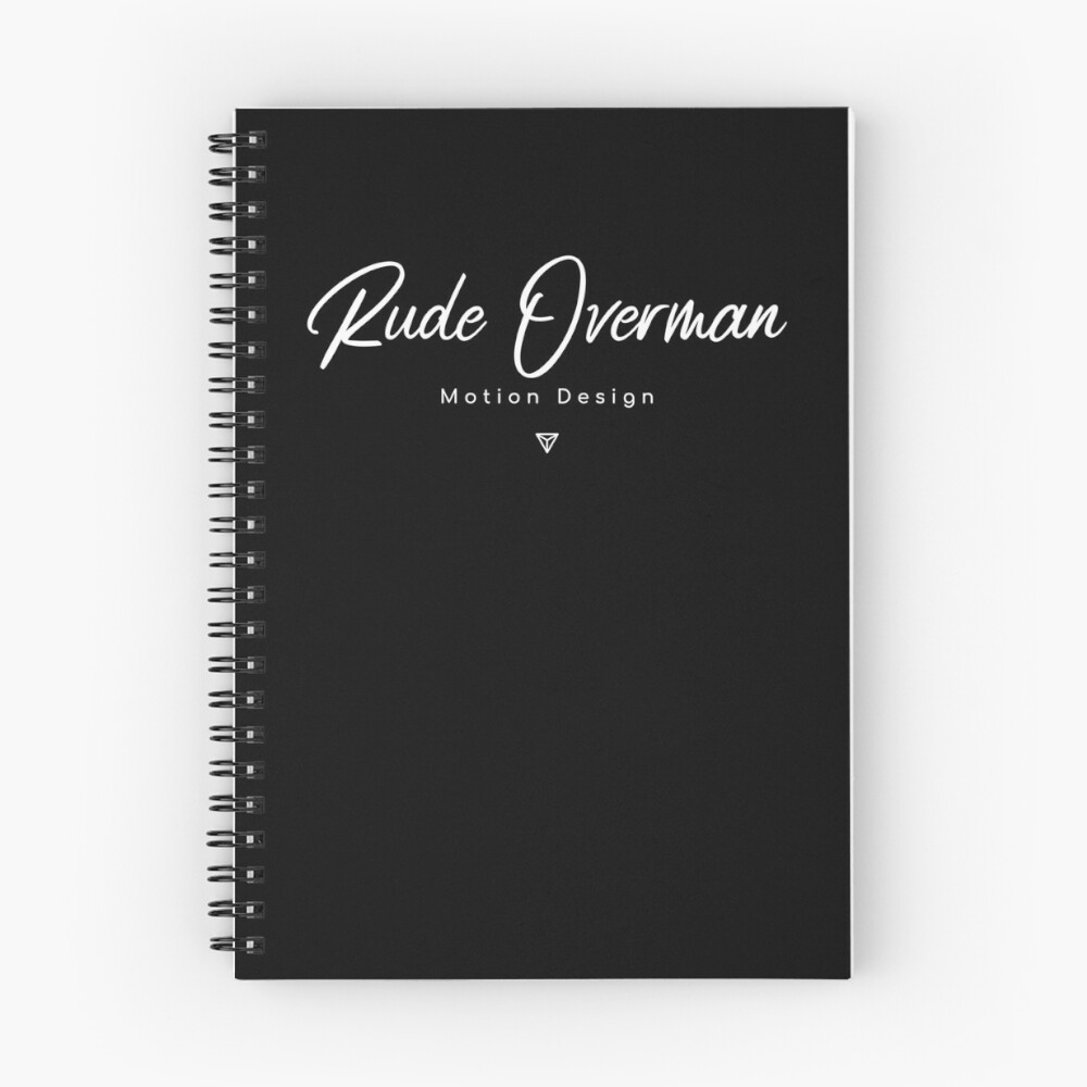Item preview, Spiral Notebook designed and sold by RudeOverman.