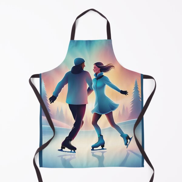Item preview, Sweet iceskating couple designed and sold by Purr95.