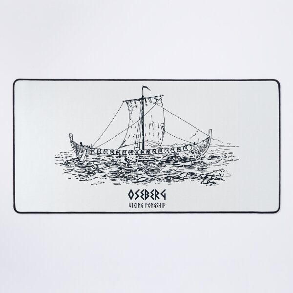 Item preview, Oseberg Viking Longship designed and sold by Lakeric Cityscapes.