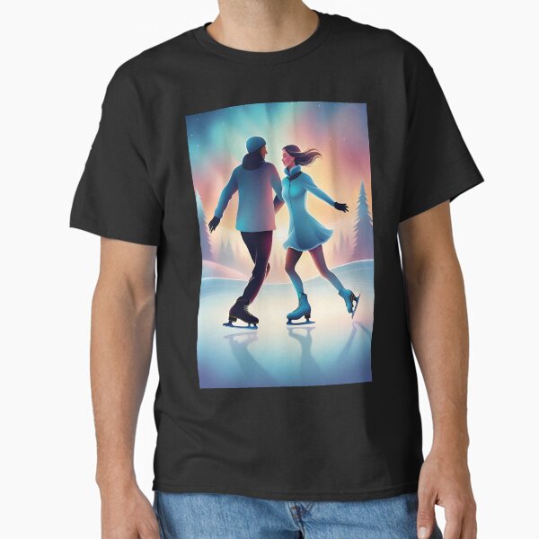 Item preview, Sweet iceskating couple designed and sold by Purr95.