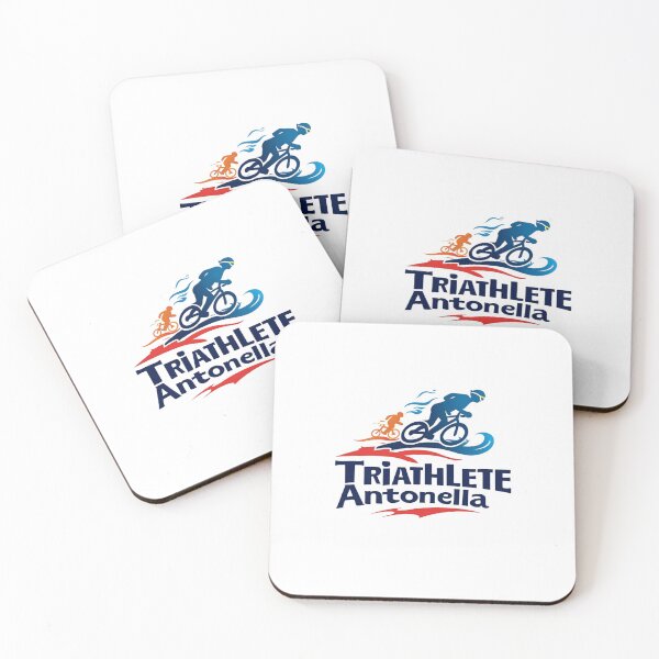 Item preview, Dynamic Triathlete Antonella - Swim, Bike, Run designed and sold by Triathlongram.