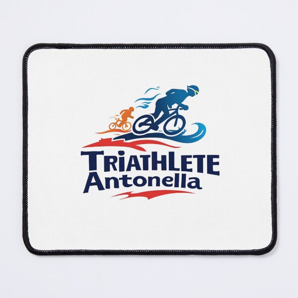 Item preview, Dynamic Triathlete Antonella - Swim, Bike, Run designed and sold by Triathlongram.