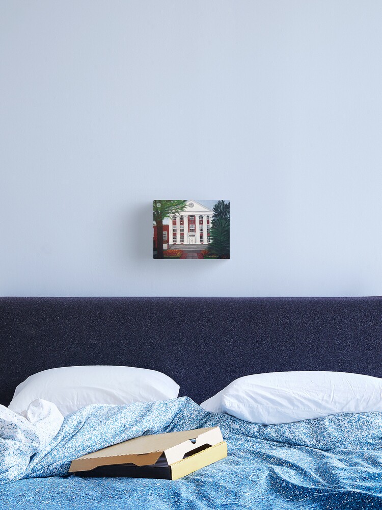 Ole Miss Lyceum Canvas Print By Mlpigford Redbubble