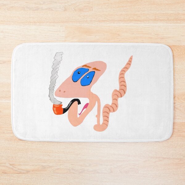 Item preview, Klem The Worm And His Pipe designed and sold by pinkyjainpan.
