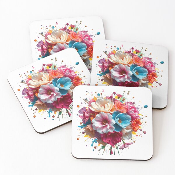 Item preview, floral bouquet wall art designed and sold by melissabeta.