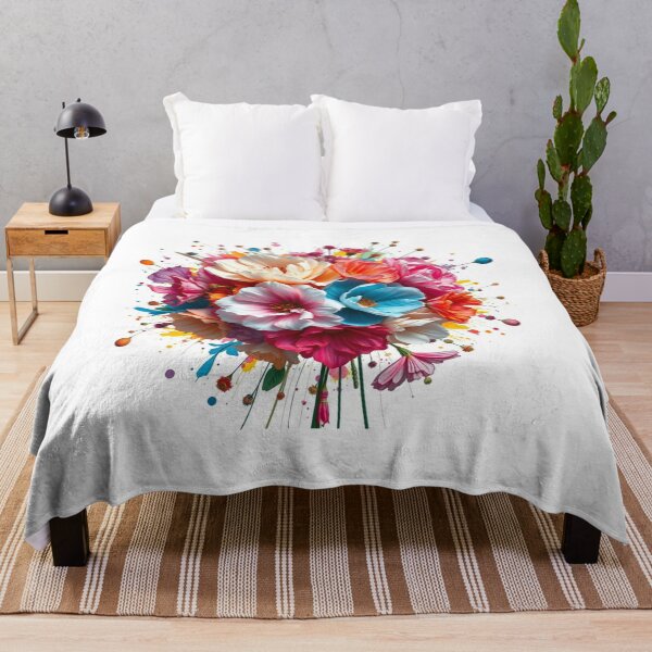 Item preview, floral bouquet wall art designed and sold by melissabeta.