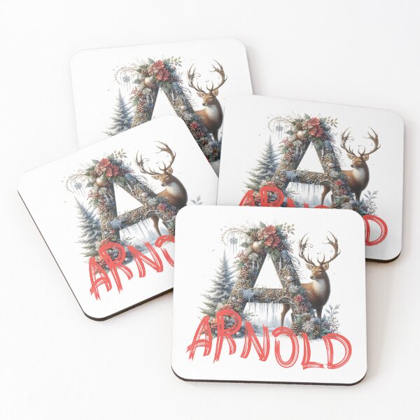 Item preview,  Name Arnold. My name is Arnold. Winter initial. designed and sold by MagelliShop.