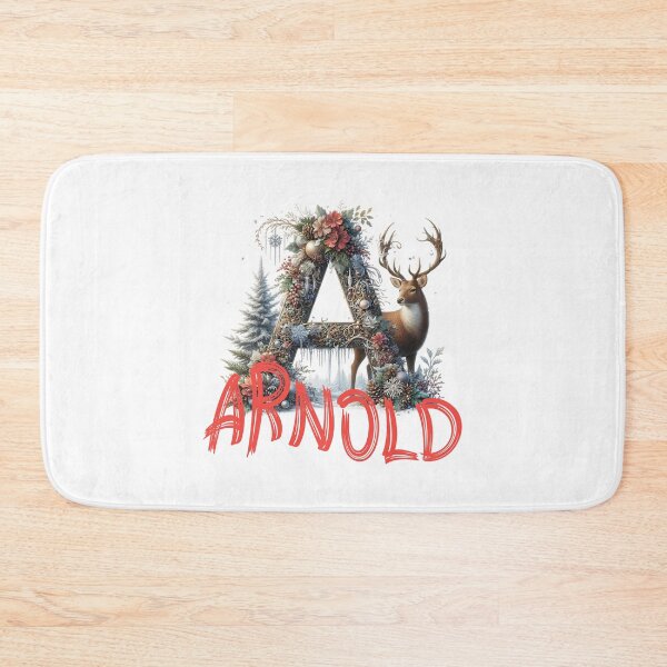 Item preview,  Name Arnold. My name is Arnold. Winter initial. designed and sold by MagelliShop.