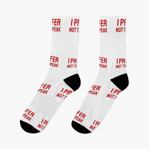 Item preview, I Prefer not to Speak red 2 designed and sold by VRedBaller.