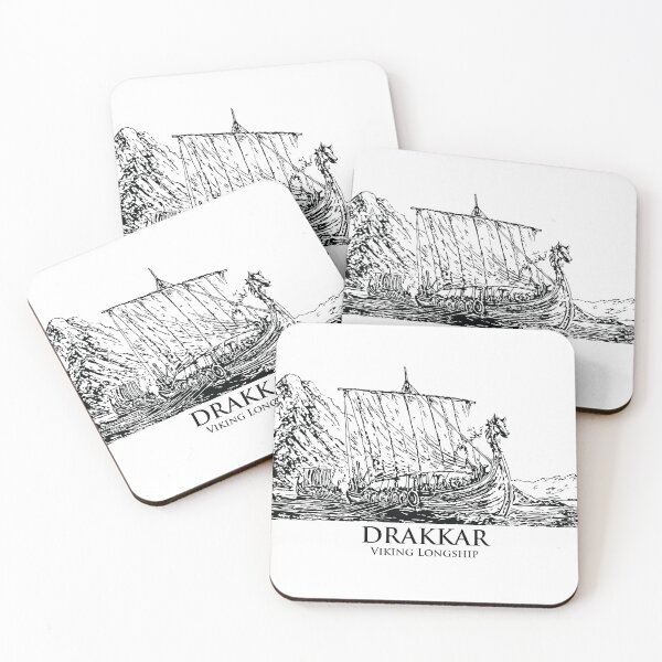 Item preview, Drakkar Viking Longship designed and sold by Lakeric Cityscapes.