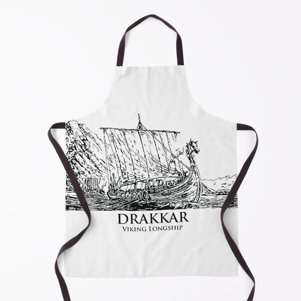 Item preview, Drakkar Viking Longship designed and sold by Lakeric Cityscapes.