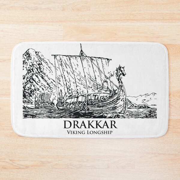 Item preview, Drakkar Viking Longship designed and sold by Lakeric Cityscapes.