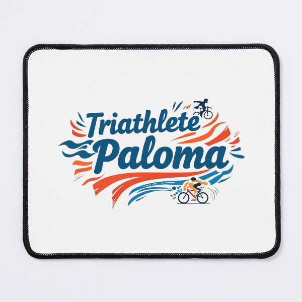 Item preview, Dynamic Triathlete Paloma - Swim, Bike, Run designed and sold by Triathlongram.