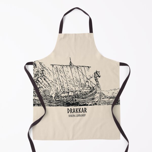 Item preview, Drakkar Viking Longship designed and sold by Lakeric Cityscapes.
