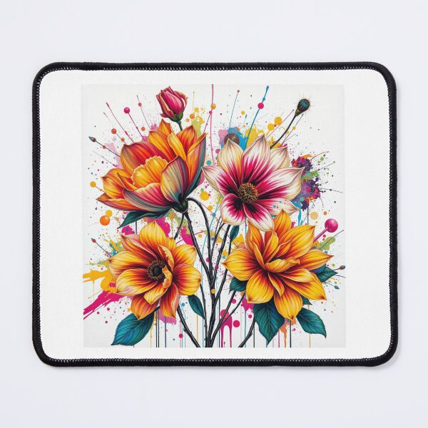 Item preview, floral bouquet wall art designed and sold by melissabeta.