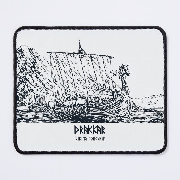Item preview, Drakkar Viking Longship designed and sold by Lakeric Cityscapes.