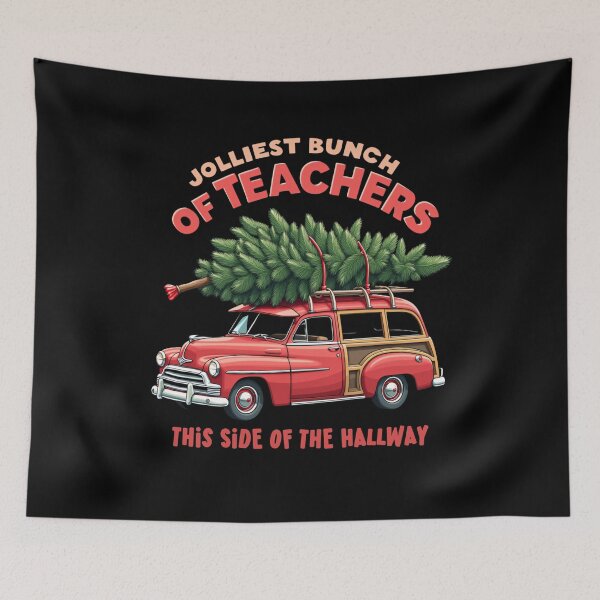 Item preview, Jolliest Bunch Of Teachers This Side Of The Hallway  designed and sold by ArtFromBeyond.