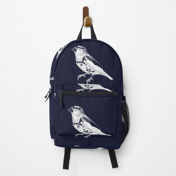 Item preview, Evening Grosbeak White Design designed and sold by designsasstultd.