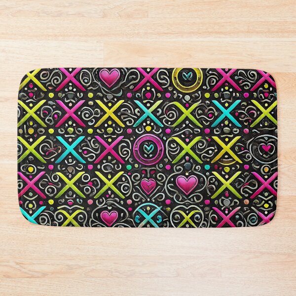 Item preview, XOX Neon Pattern  designed and sold by PuuuurfectAngel.