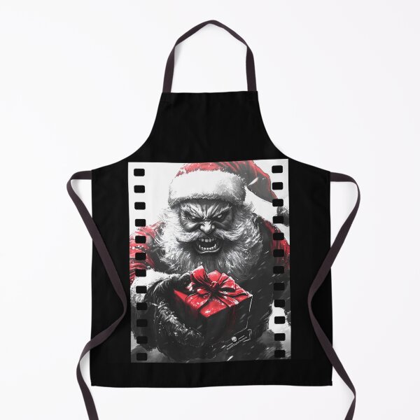Item preview, Creepy Santa Giving a Gift - Spooky Holiday Art designed and sold by Hungry-Murphy.