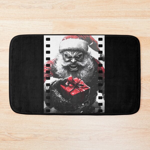 Item preview, Creepy Santa Giving a Gift - Spooky Holiday Art designed and sold by Hungry-Murphy.