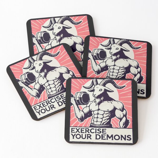 Item preview, Exercise Your Demons designed and sold by TomFrontierArt.