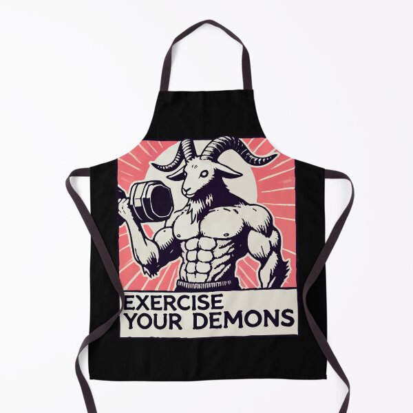 Item preview, Exercise Your Demons designed and sold by TomFrontierArt.