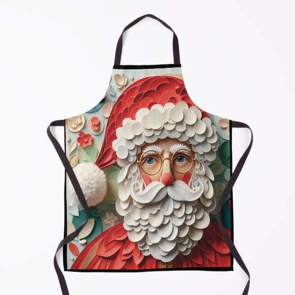 Item preview, Viso Babbo Natale, stile di carta designed and sold by Creaillustra.