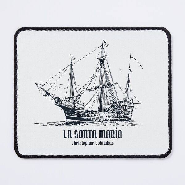 Item preview, La Santa María - Christopher Columbus designed and sold by Lakeric Cityscapes.