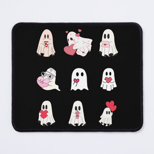 Item preview, Valentines ghosts with heart designed and sold by Mateusz Majcherek.