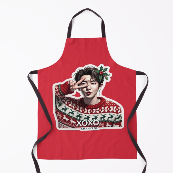 Item preview, EXO-Chanyeol Holiday Sticker | XOXO Festive Collectible for EXO-Ls designed and sold by DEEPDesignsART.