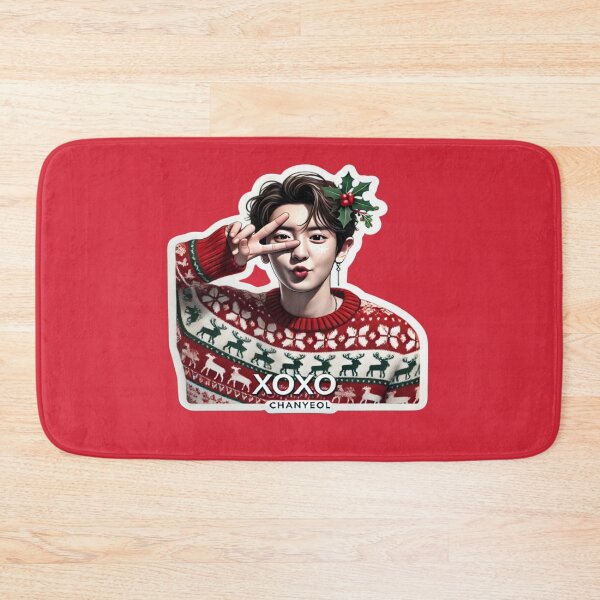 Item preview, EXO-Chanyeol Holiday Sticker | XOXO Festive Collectible for EXO-Ls designed and sold by DEEPDesignsART.
