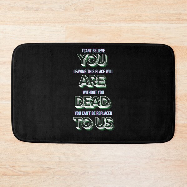 Item preview, YOU ARE DEAD TO US, for a colleague who's leaving designed and sold by JustCrafted.