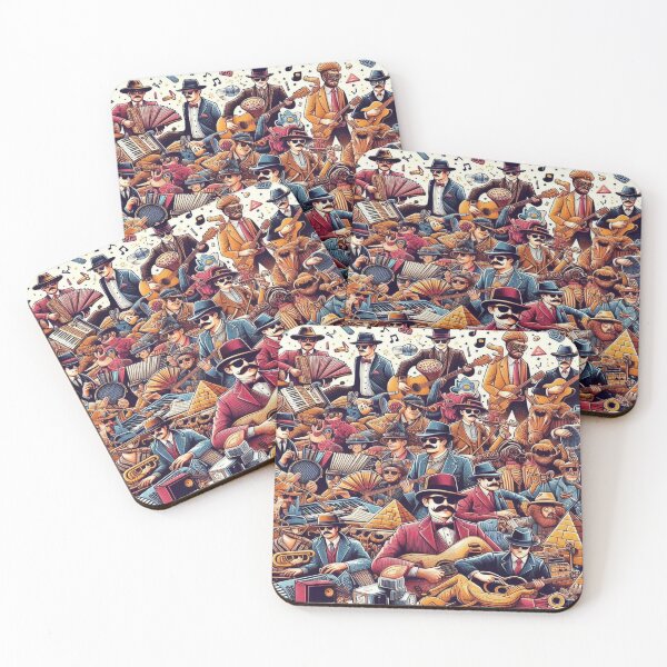 Item preview, Gangster Cowboy Funk Fusion – Perfect Holiday Gift,Cadeau de vacances, Regalo de vacaciones, Festtagsgeschenk designed and sold by Imaginarium of Chaos falcon88 .
