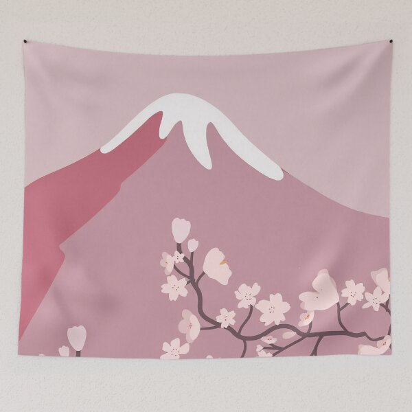 Item preview, Mount Fuji in Bloom designed and sold by HikaryChan.
