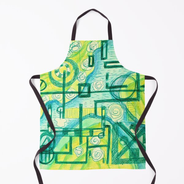 Item preview, abstract in green designed and sold by Tereza Pilar  Art.