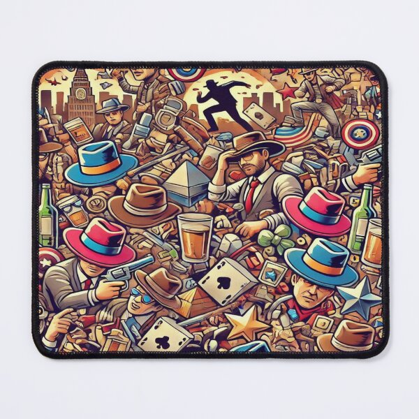 Item preview, Drunk Cowboys and Punk Magic – Perfect Holiday Gift,Cadeau de vacances, Regalo de vacaciones, Festtagsgeschenk designed and sold by Imaginarium of Chaos falcon88 .