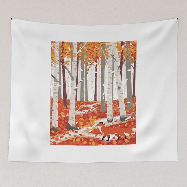 Item preview, The Birches Forest designed and sold by xiao xuans.