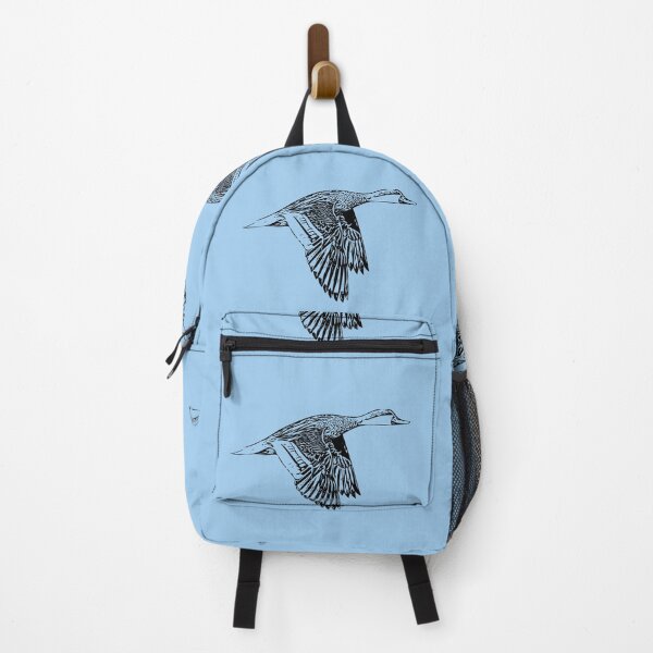 Item preview, White-cheeked Pintail Black Design designed and sold by designsasstultd.