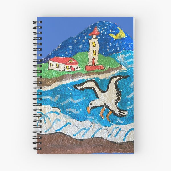 Item preview, The Gull And The Lighthouse designed and sold by pinkyjainpan.