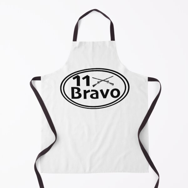 Item preview, 11 Bravo: Military term design with crossed rifles designed and sold by PSST-Design.