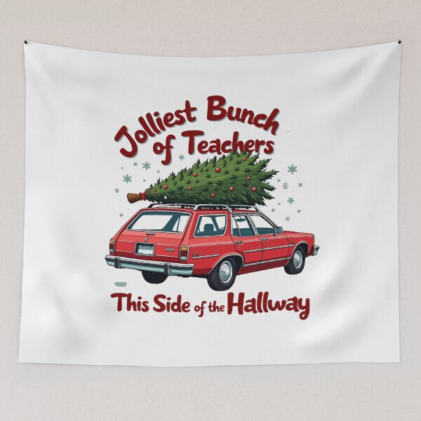 Item preview, Jolliest Bunch Of Teachers This Side Of The Hallway  designed and sold by ArtFromBeyond.