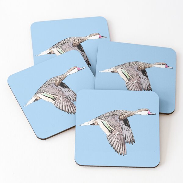 Item preview, White-cheeked Pintail Black Alternate Design  designed and sold by designsasstultd.
