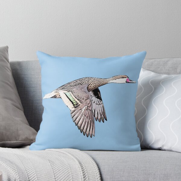 Item preview, White-cheeked Pintail Black Alternate Design  designed and sold by designsasstultd.