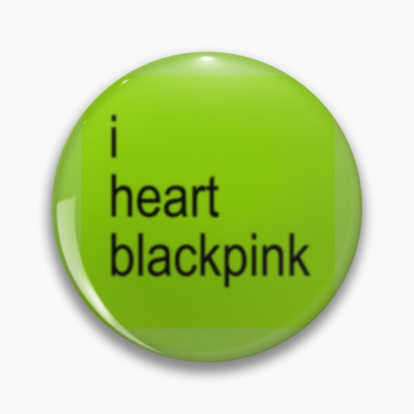 Item preview, i heart blackpink Sticker Kpop Brat designed and sold by STAYPHORIA.