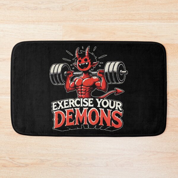 Item preview, Exercise Your Demons Funny designed and sold by TomFrontierArt.