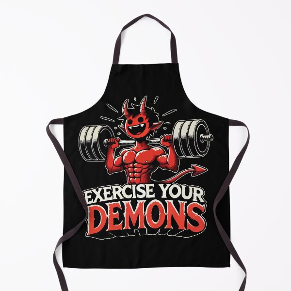 Item preview, Exercise Your Demons Funny designed and sold by TomFrontierArt.